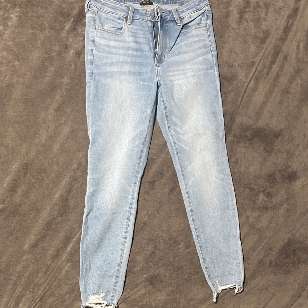 American Eagle Outfitters Light Blue Skinny Jeans